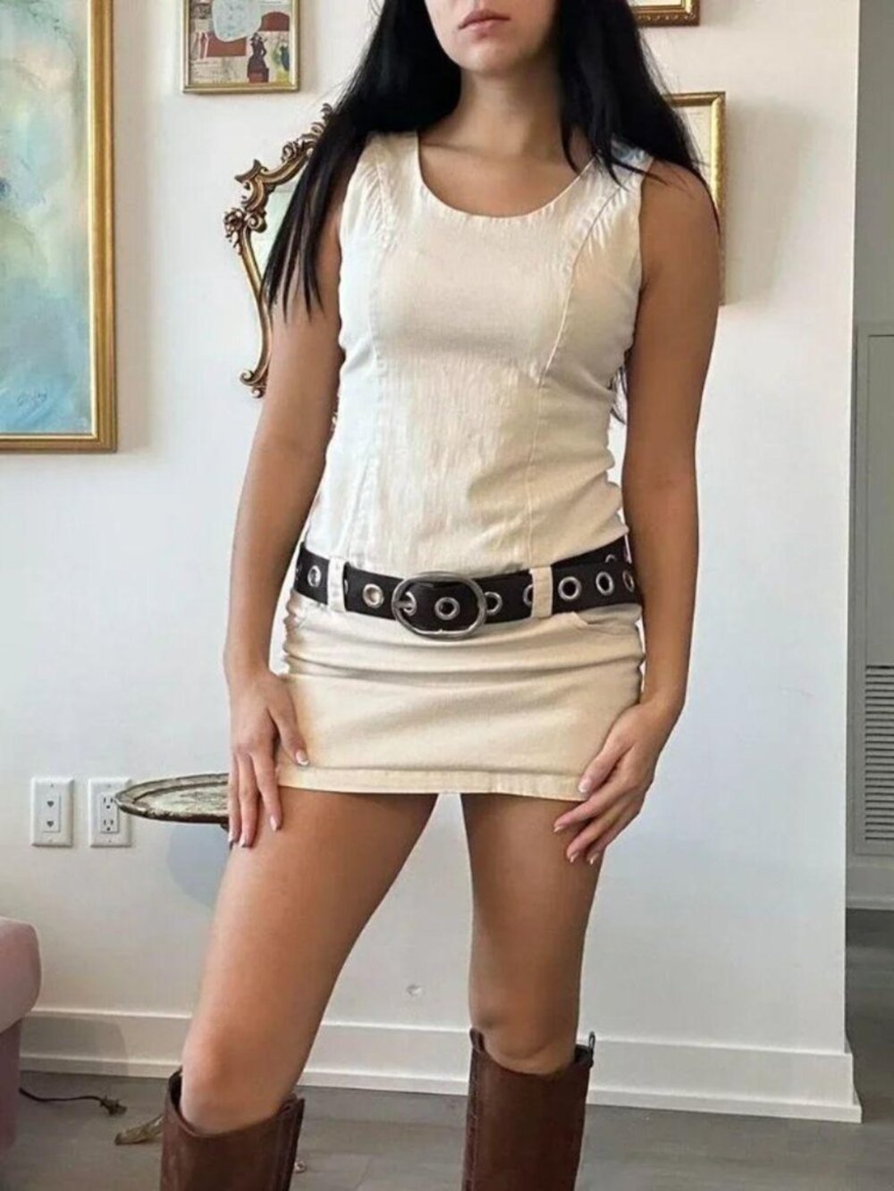 Women's Tan Dress